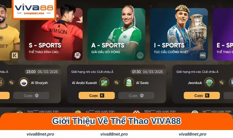 Giới thiệu về thể thao VIVA88