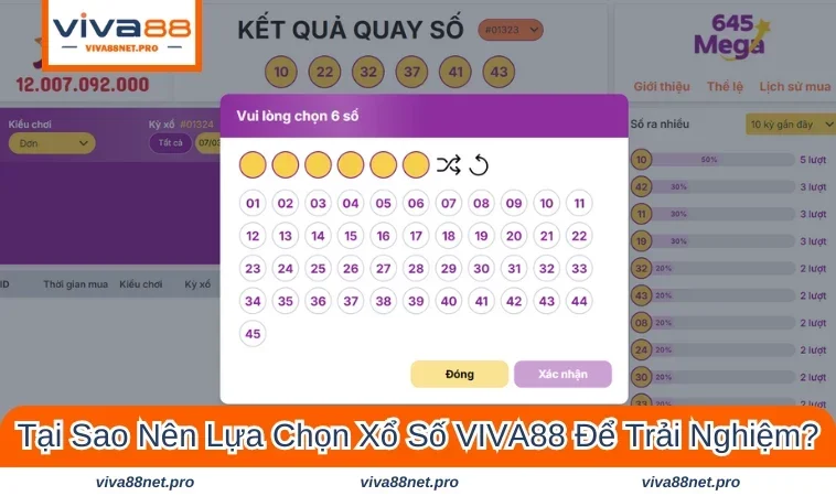Kết quả minh bạch là yếu tố thu hút người tham gia tại VIVA88